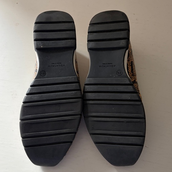 Aquatalia embossed leather sneakers - Picture 9 of 11